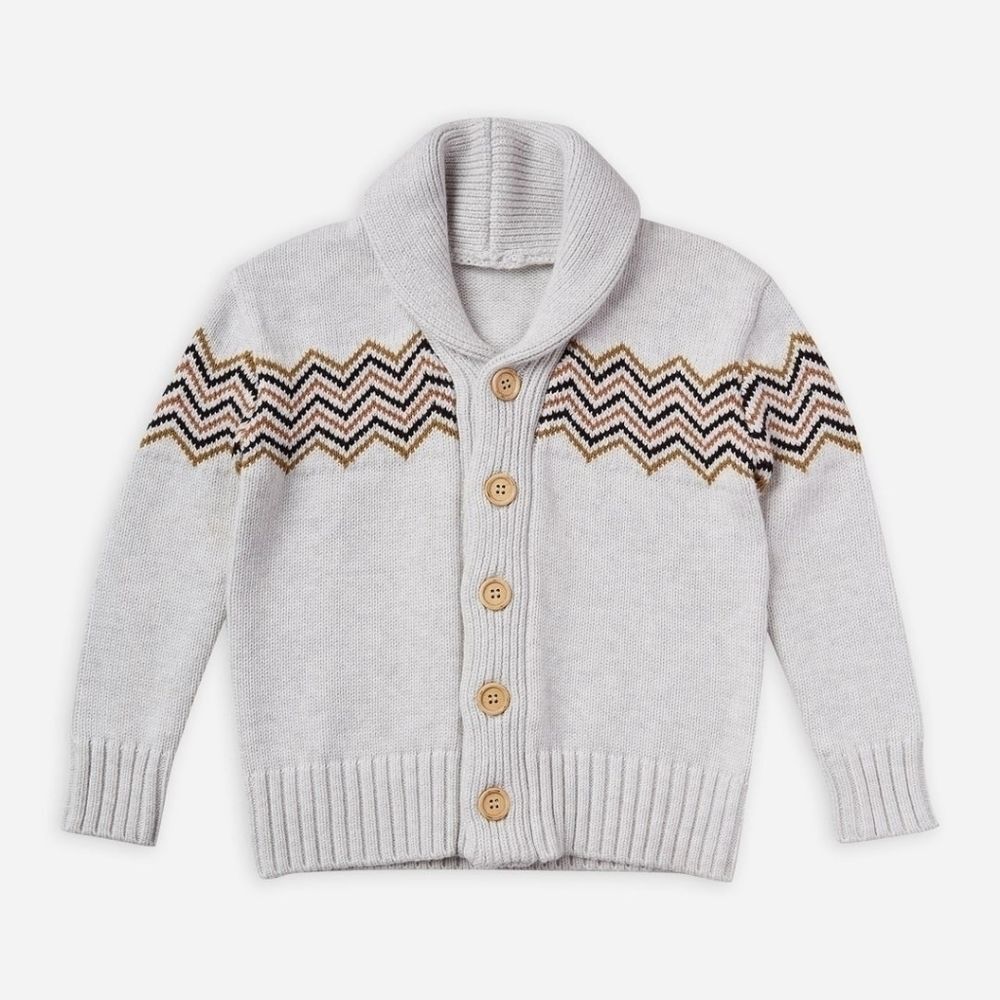 RYLEE & Cru | Zigzag Knit Cardigan